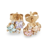 Rainbow Earrings with zircons